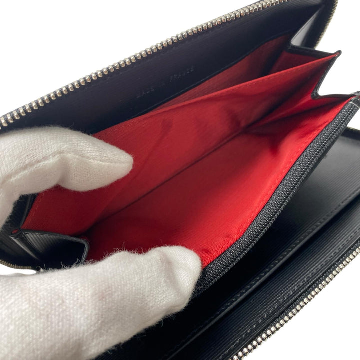 新品同様 シャネル CHANEL トラベルライン ラウンドファスナー ウォレット 5番 レディース