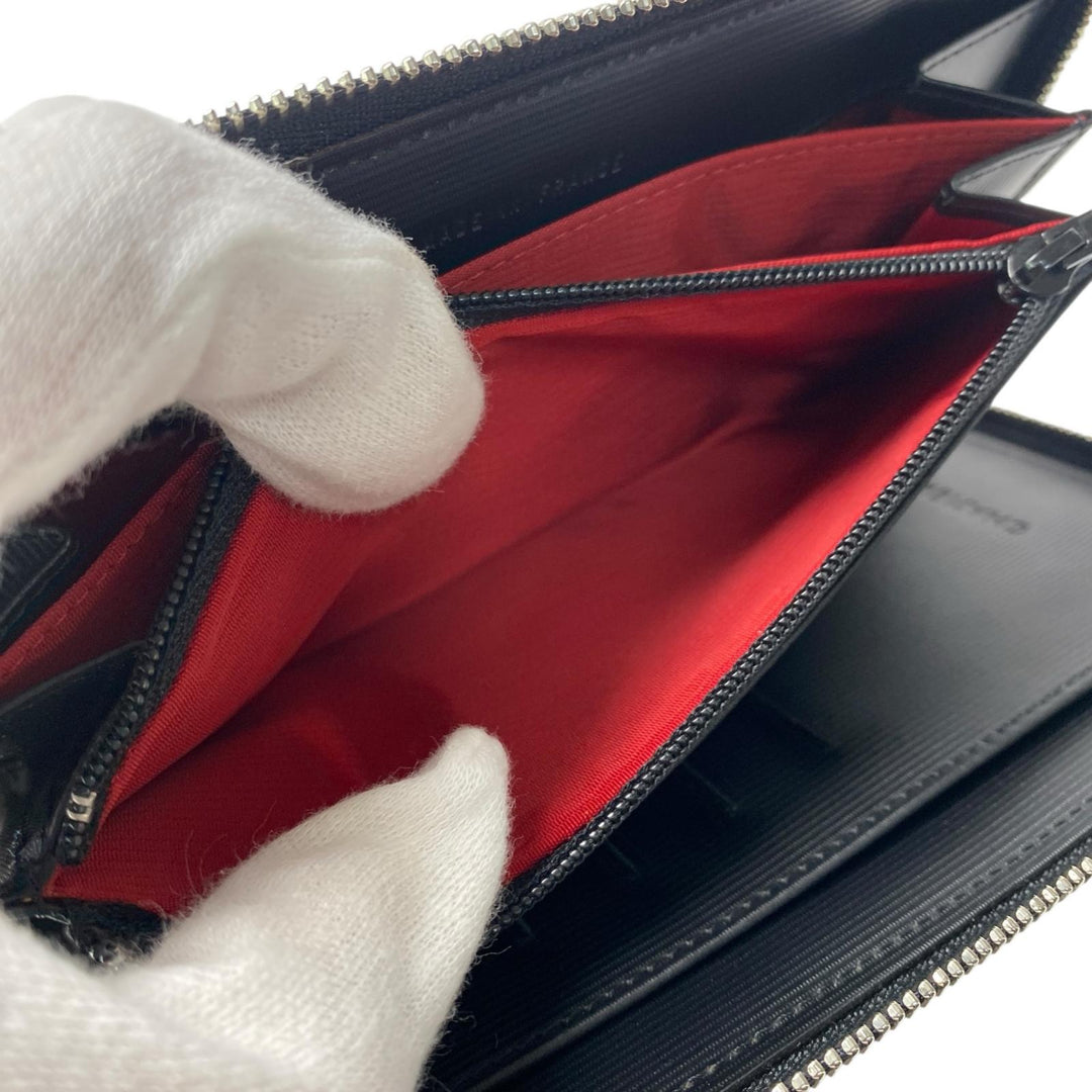 新品同様 シャネル CHANEL トラベルライン ラウンドファスナー ウォレット 5番 レディース