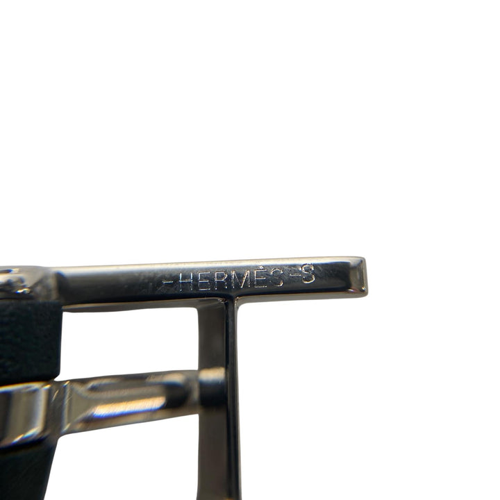 美品 エルメス HERMES ドゥブルトゥール ブレスレットネイビー レディース