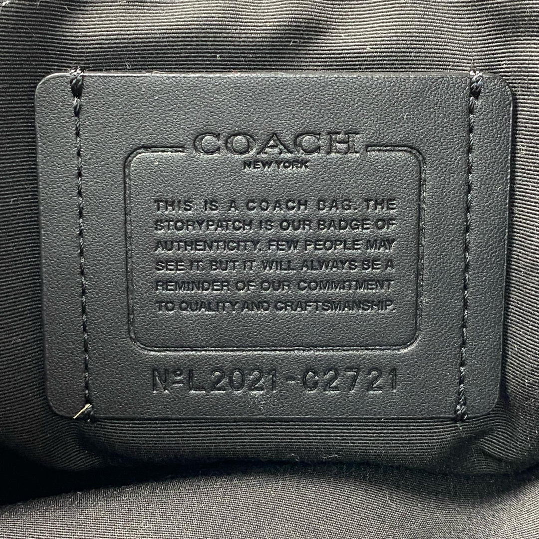 美品 コーチ coach ボディバッグ C2721 斜めがけ クロスボディ メンズ