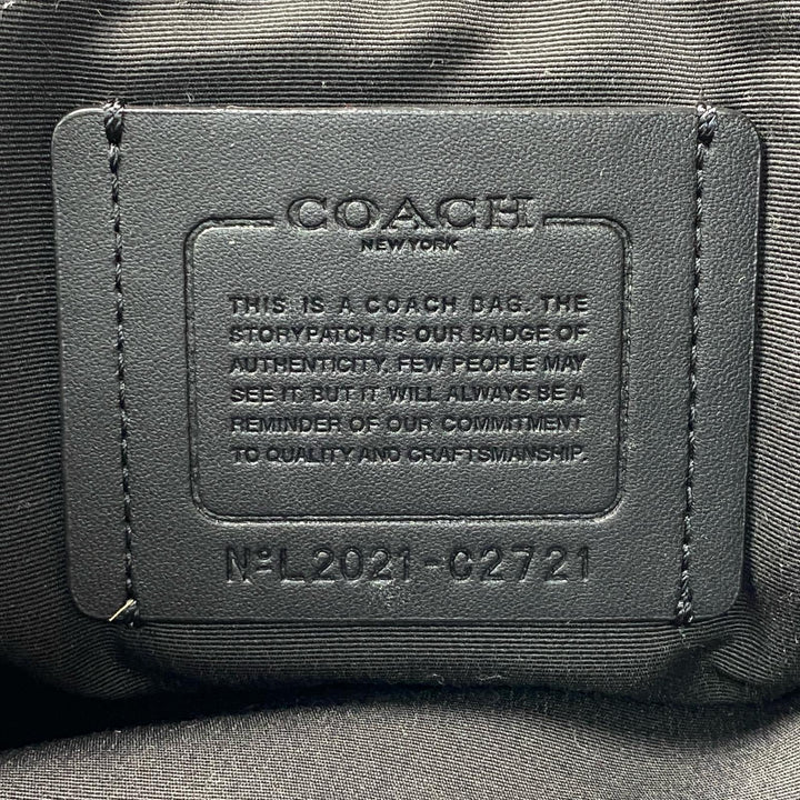 美品 コーチ coach ボディバッグ C2721 斜めがけ クロスボディ メンズ