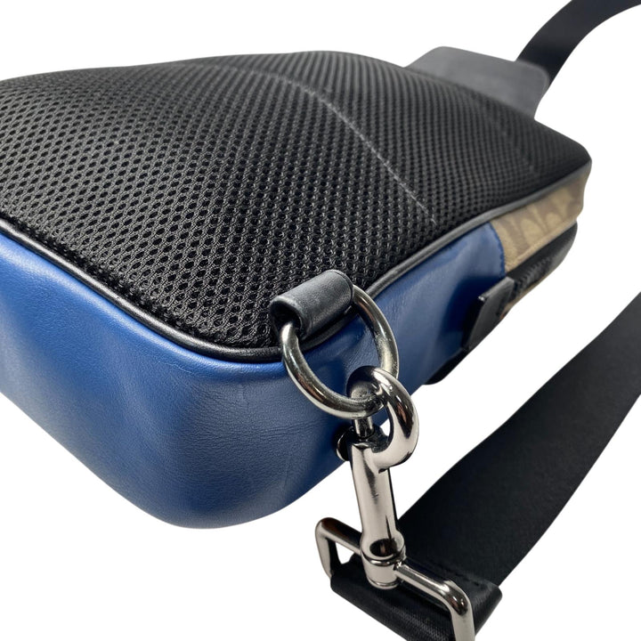 美品 コーチ coach ボディバッグ C2721 斜めがけ クロスボディ メンズ