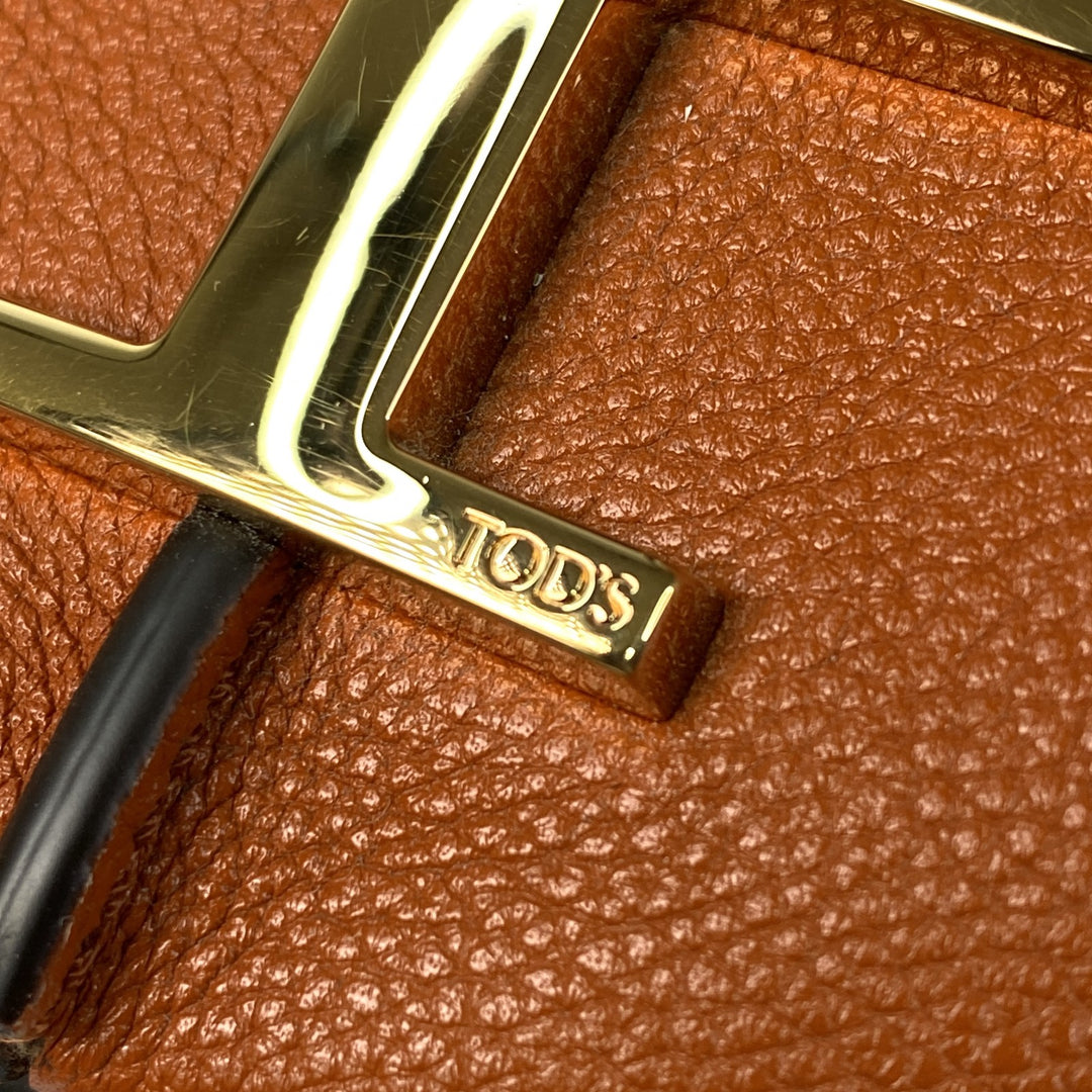 未使用 トッズ TOD's レディース Tタイムレス バケット 2way ショルダーバッグ ハンドバッグ 斜めがけ クロスボディ