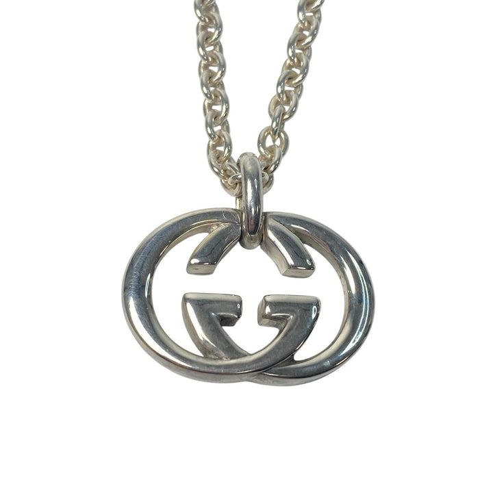 グッチ GUCCI インターロッキングG ペンダント ネックレス 925 レディース