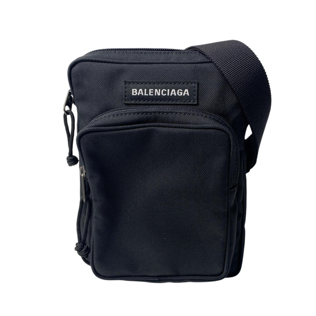 美品 バレンシアガ BALENCIAGA ボディバッグ ナイロン 593651 斜めがけ クロスボディ メンズ