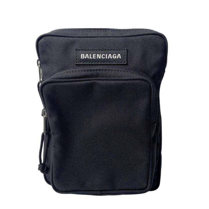 美品 バレンシアガ BALENCIAGA ボディバッグ ナイロン 593651 斜めがけ クロスボディ メンズ
