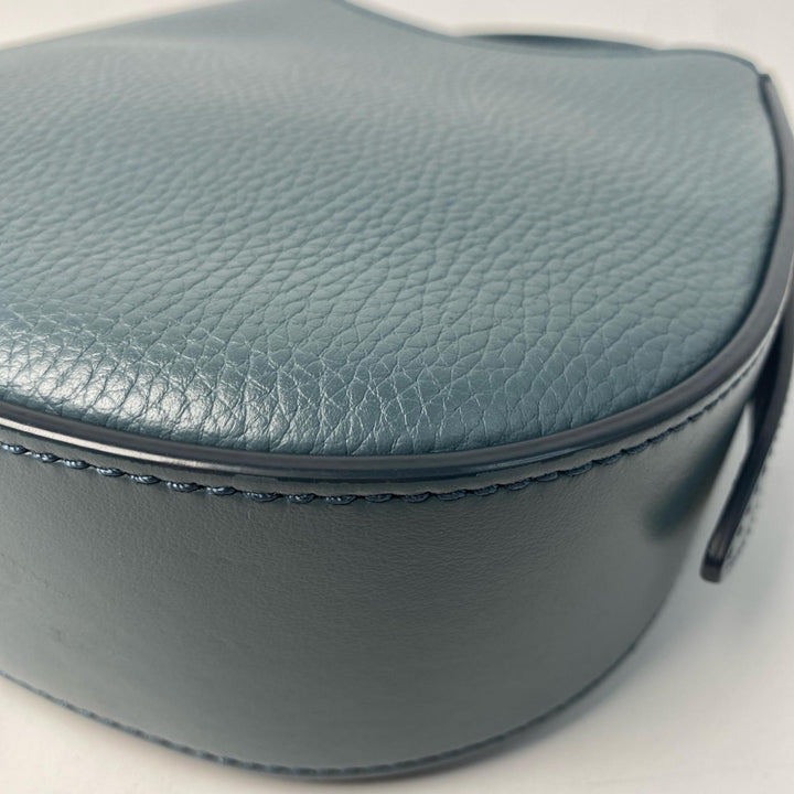 トッズ TOD's オーボエ ミニレザー 2way ショルダーバッグ ライトブルー 斜めがけ クロスボディ レディース