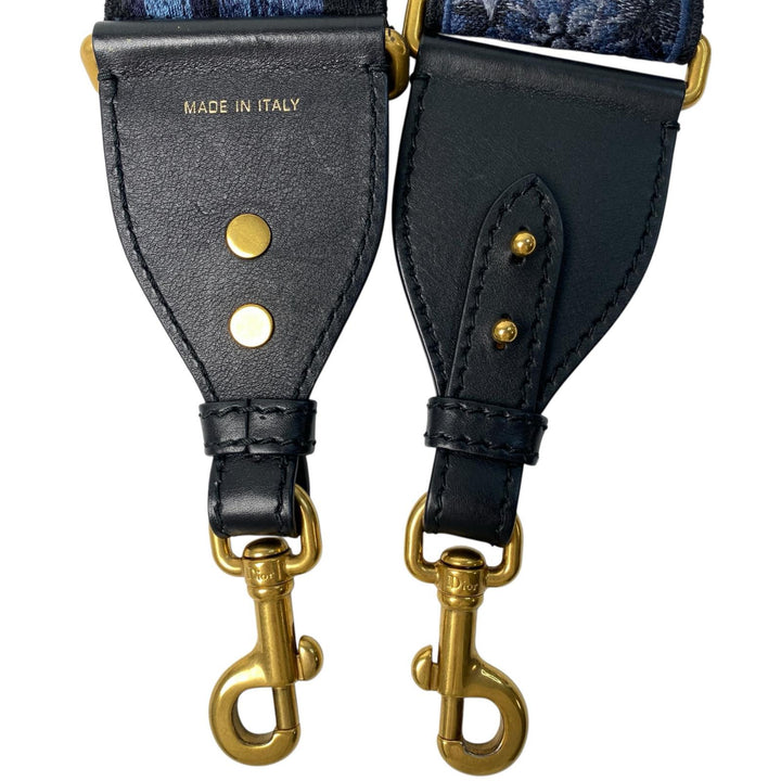 ディオール DIOR エンブロイダリー スタッズ付 ショルダーストラップ レディース