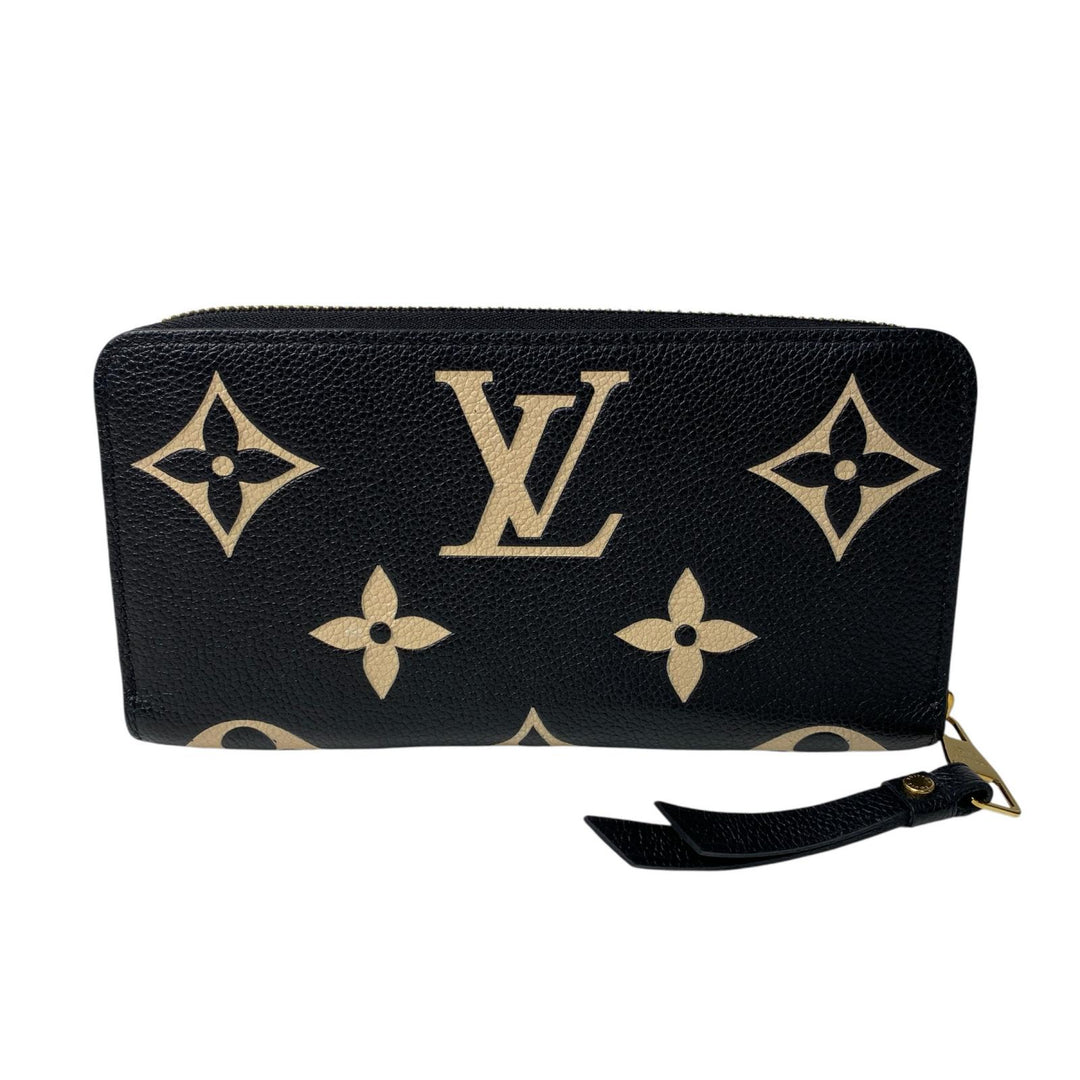 美品 ルイ ヴィトン LOUIS VUITTON モノグラム アンプラント バイカラー ジッピーウォレット M80481 IC