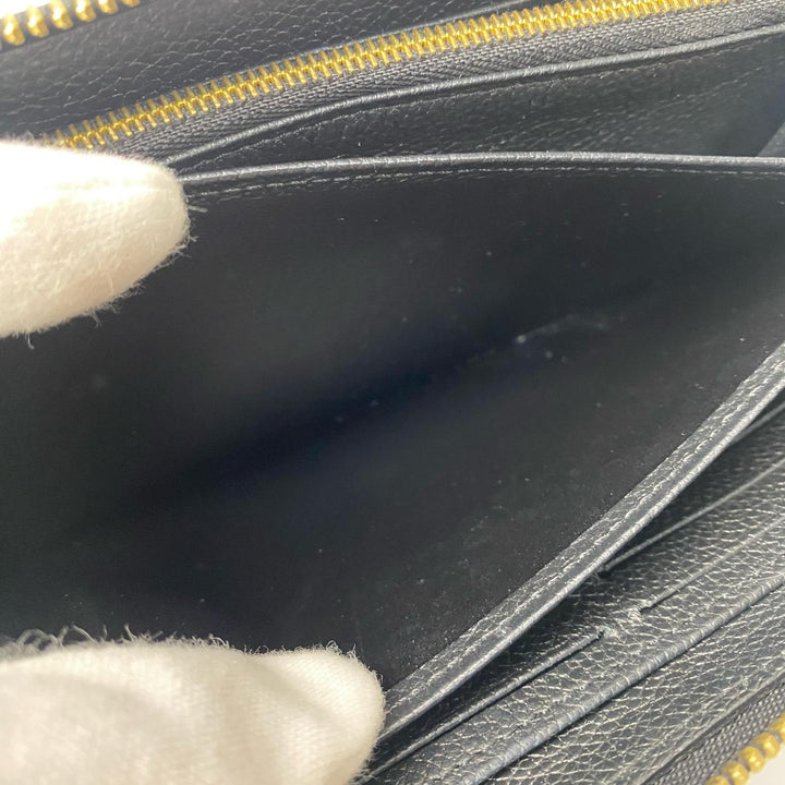 美品 ルイ ヴィトン LOUIS VUITTON モノグラム アンプラント バイカラー ジッピーウォレット M80481 IC