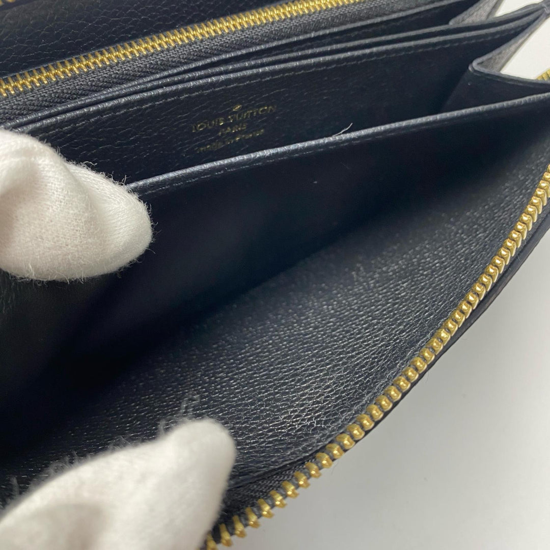美品 ルイ ヴィトン LOUIS VUITTON モノグラム アンプラント バイカラー ジッピーウォレット M80481 IC