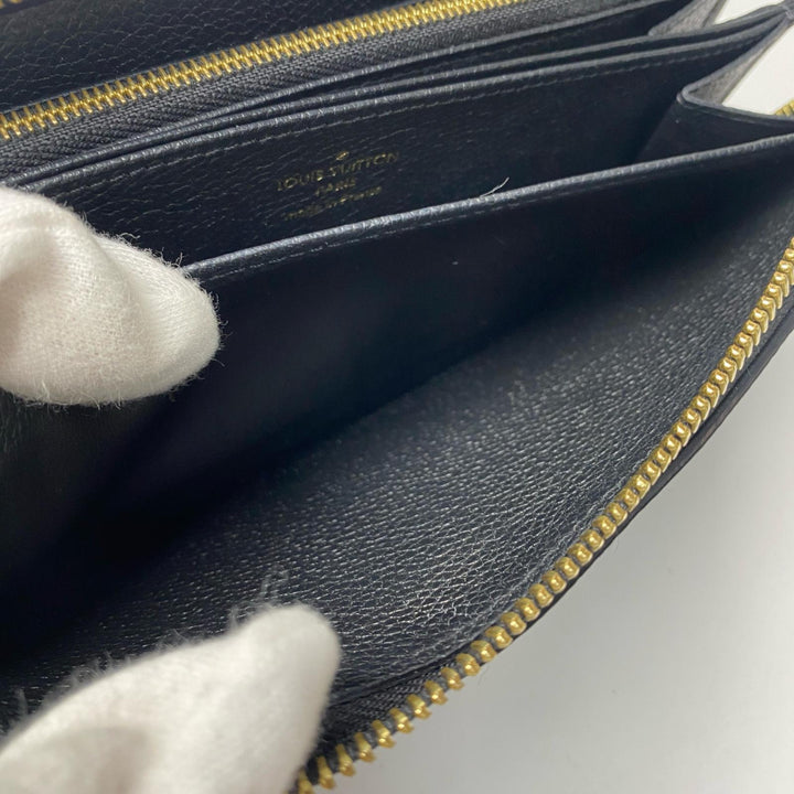 美品 ルイ ヴィトン LOUIS VUITTON モノグラム アンプラント バイカラー ジッピーウォレット M80481 IC