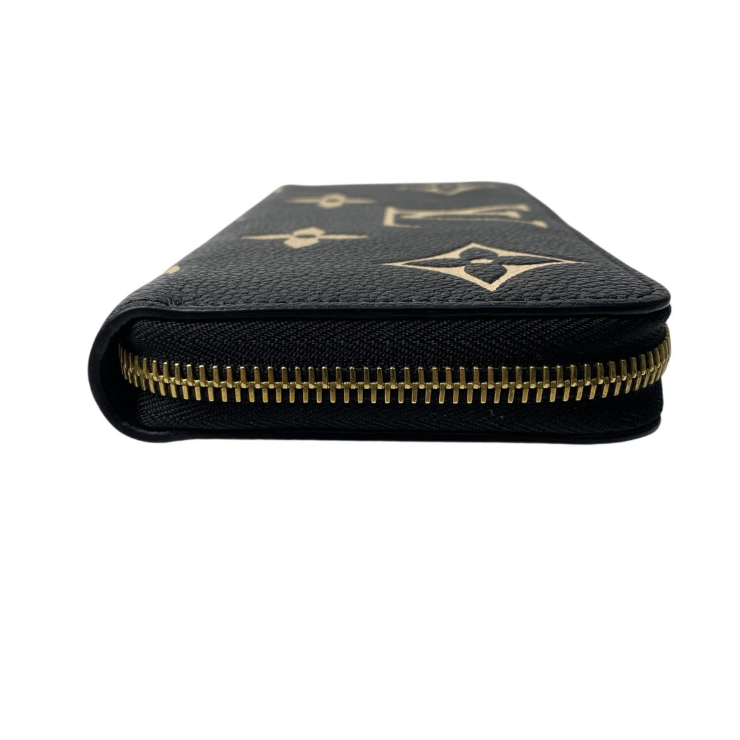 美品 ルイ ヴィトン LOUIS VUITTON モノグラム アンプラント バイカラー ジッピーウォレット M80481 IC