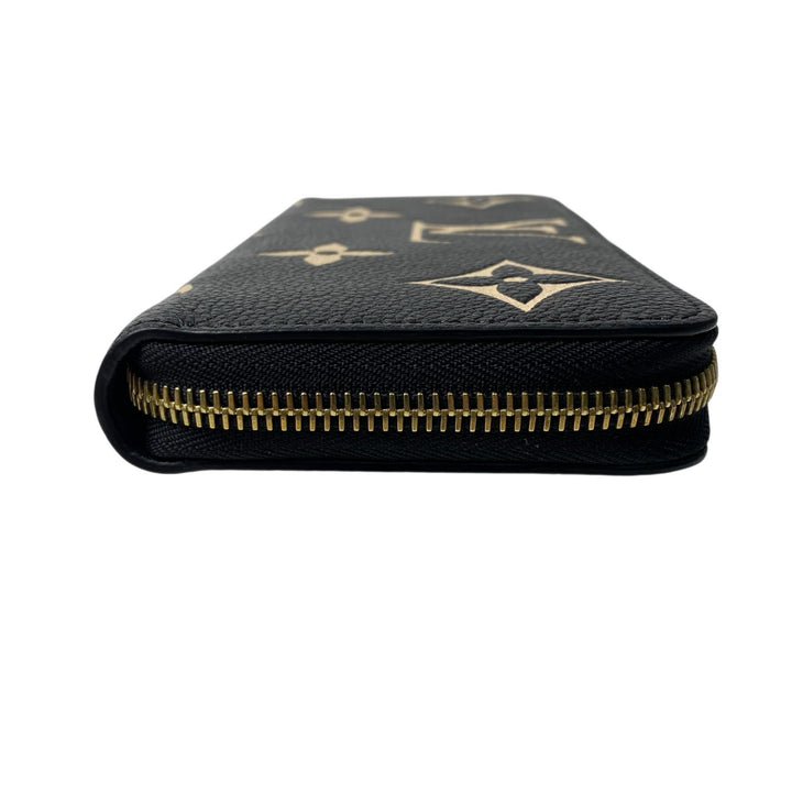美品 ルイ ヴィトン LOUIS VUITTON モノグラム アンプラント バイカラー ジッピーウォレット M80481 IC