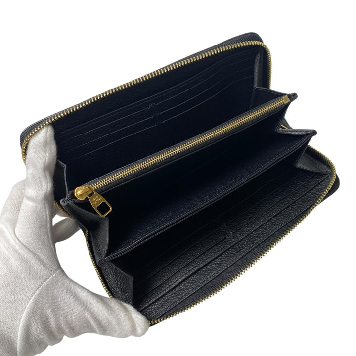 美品 ルイ ヴィトン LOUIS VUITTON モノグラム アンプラント バイカラー ジッピーウォレット M80481 IC