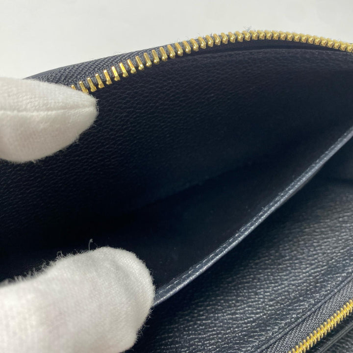 美品 ルイ ヴィトン LOUIS VUITTON モノグラム アンプラント バイカラー ジッピーウォレット M80481 IC