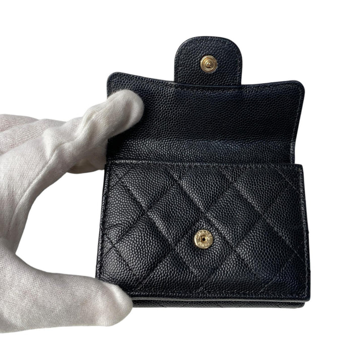シャネル CHANEL マトラッセ クラシック スモール 28番 AP0230 三つ折り財布 レディース