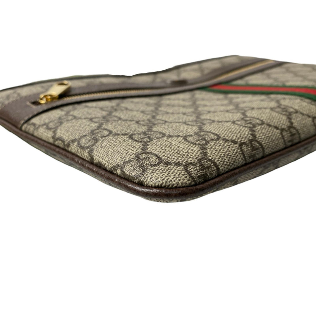 未使用 グッチ GUCCI GGスプリーム クラッチバッグ 517551 メンズ