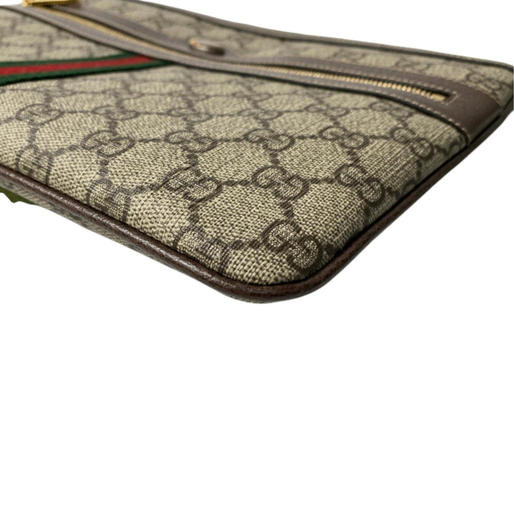 未使用 グッチ GUCCI GGスプリーム クラッチバッグ 517551 メンズ