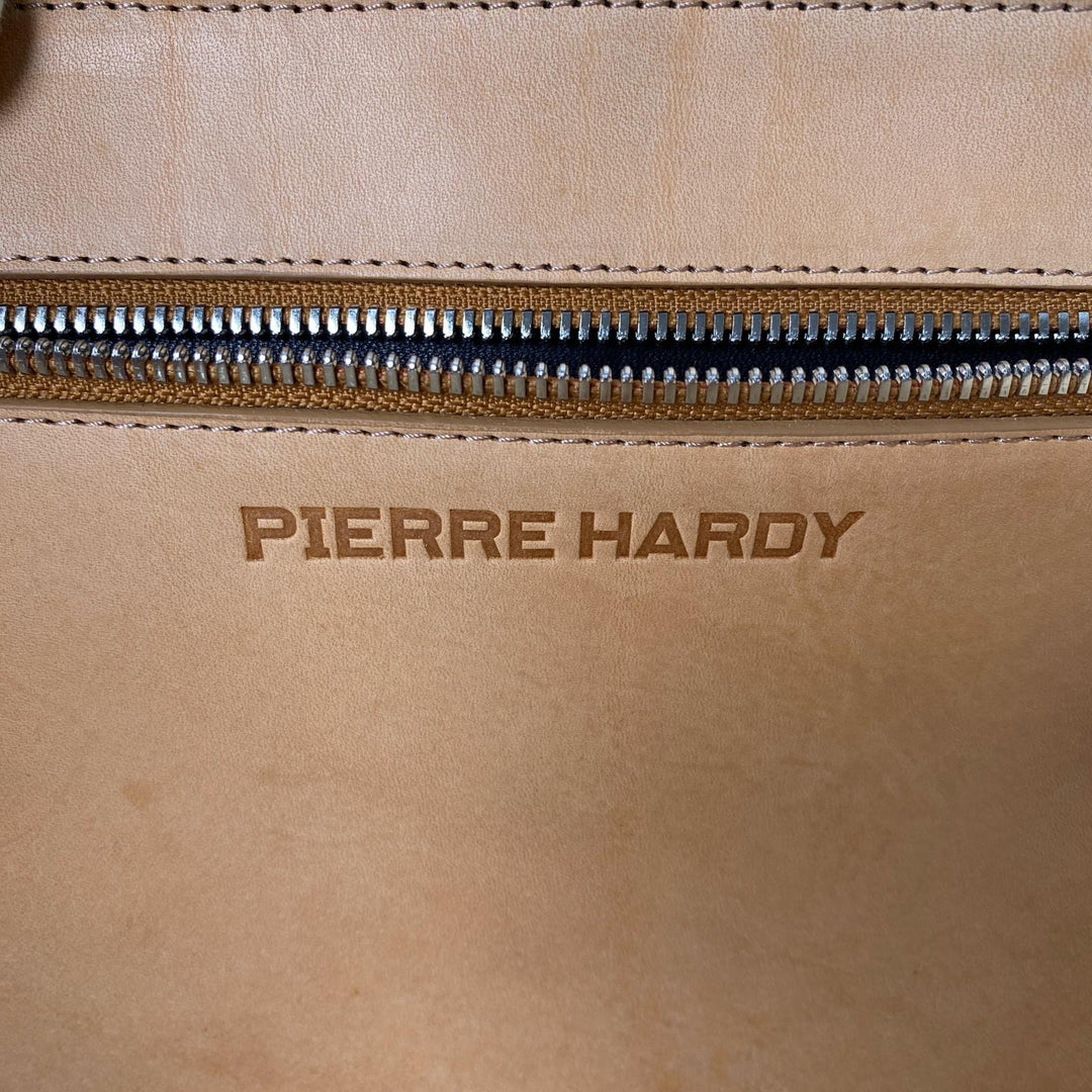 美品 ピエールアルディ PIERRE HARDY バスケットバッグ ラフィア レディース