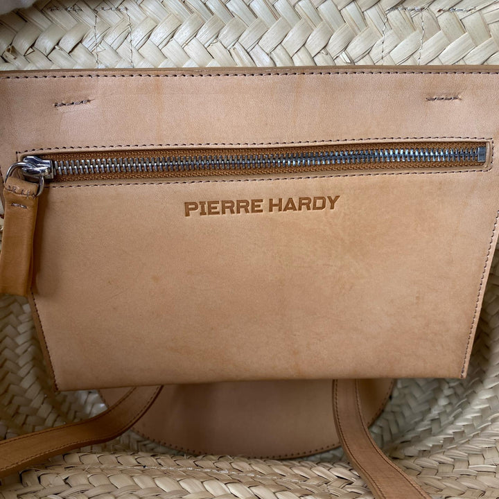 美品 ピエールアルディ PIERRE HARDY バスケットバッグ ラフィア レディース