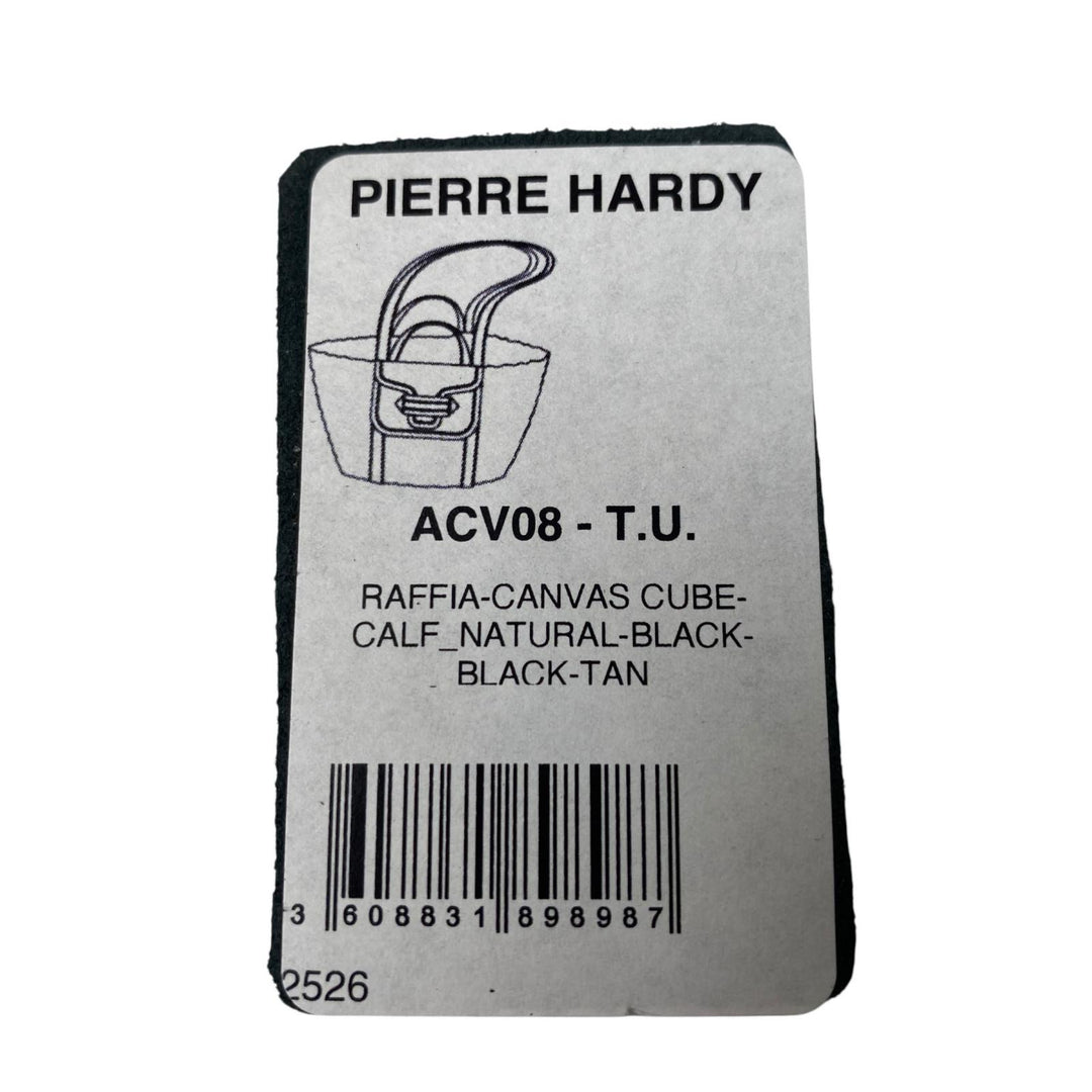 美品 ピエールアルディ PIERRE HARDY バスケットバッグ ラフィア レディース