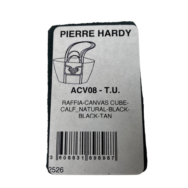 美品 ピエールアルディ PIERRE HARDY バスケットバッグ ラフィア レディース