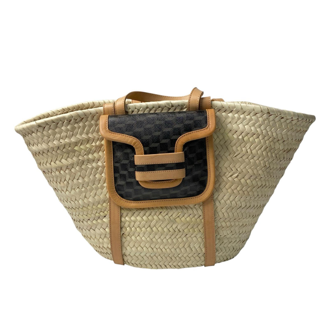 美品 ピエールアルディ PIERRE HARDY バスケットバッグ ラフィア レディース