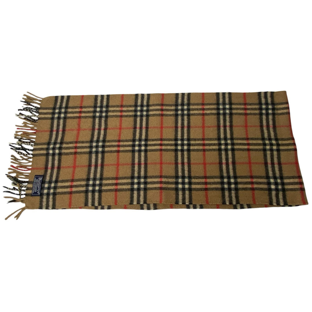 バーバリー Burberry ノバチェック柄 マフラー カシミヤ レディース