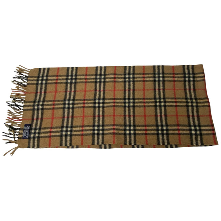 バーバリー Burberry ノバチェック柄 マフラー カシミヤ レディース
