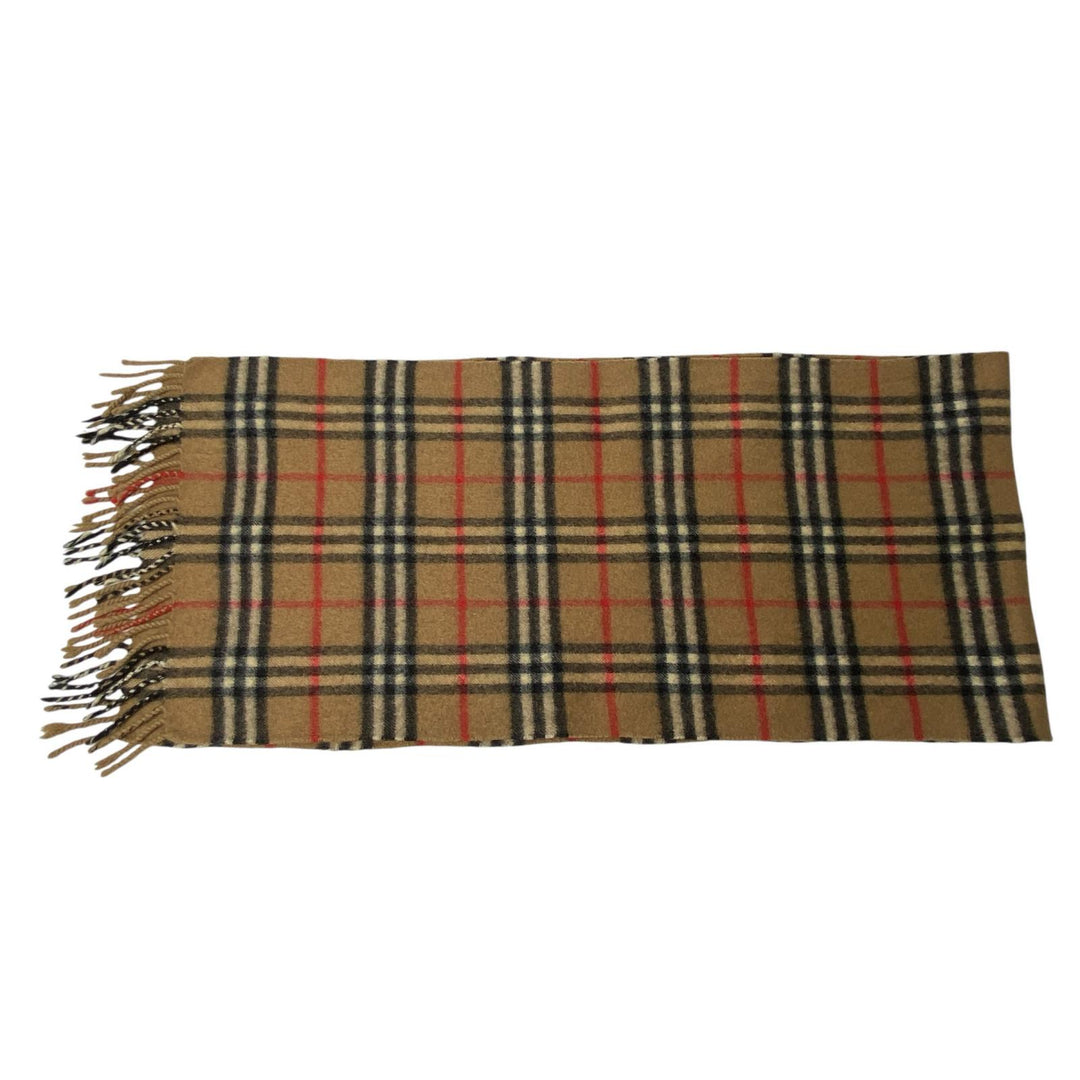 バーバリー Burberry ノバチェック柄 マフラー カシミヤ レディース