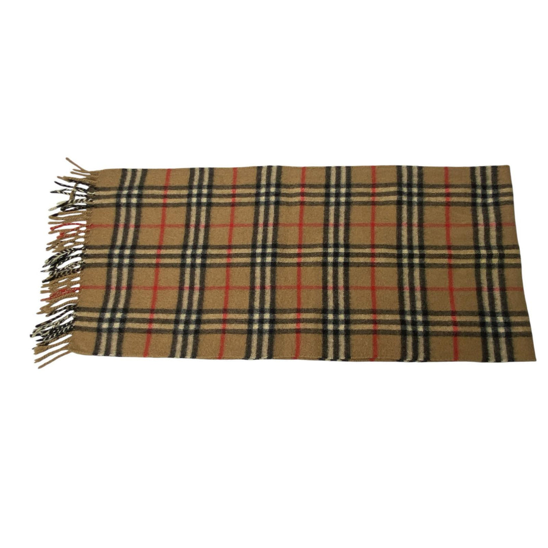 バーバリー Burberry ノバチェック柄 マフラー カシミヤ レディース
