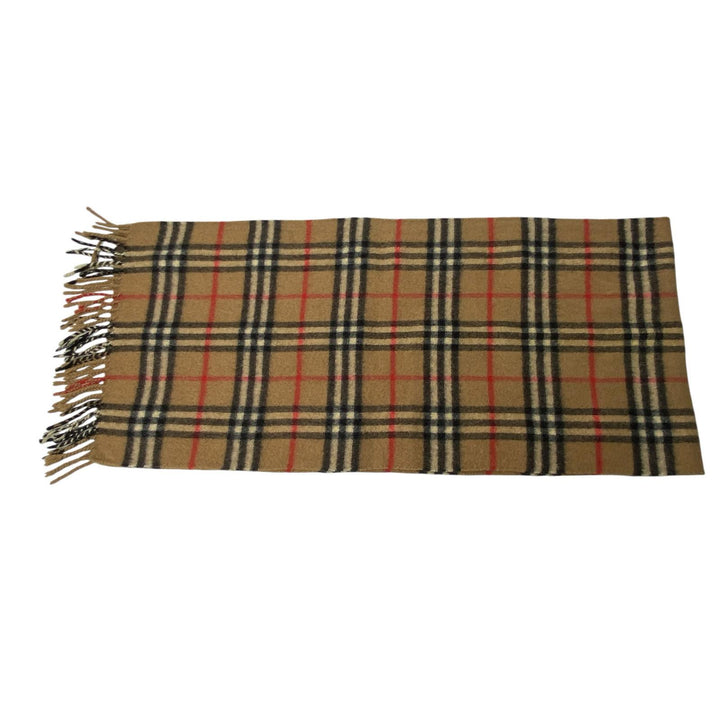 バーバリー Burberry ノバチェック柄 マフラー カシミヤ レディース