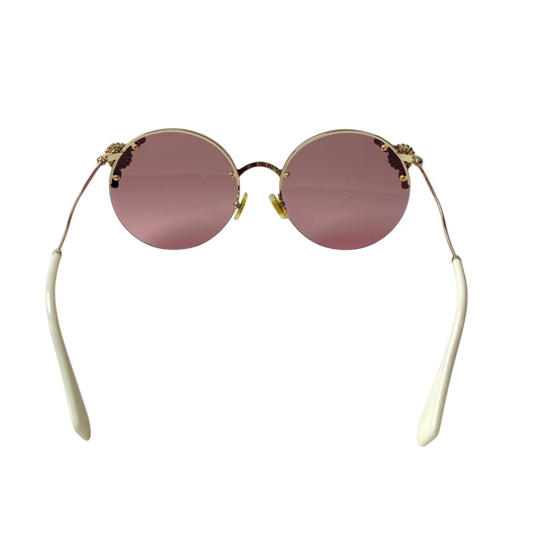 ミュウミュウ MIU MIU マニエール サングラス SMU52T 度なし レディース