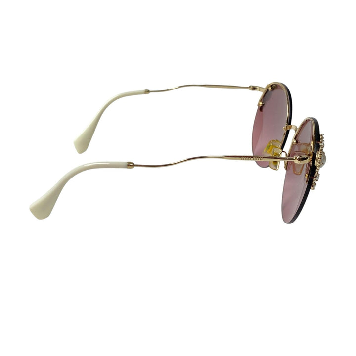 ミュウミュウ MIU MIU マニエール サングラス SMU52T 度なし レディース
