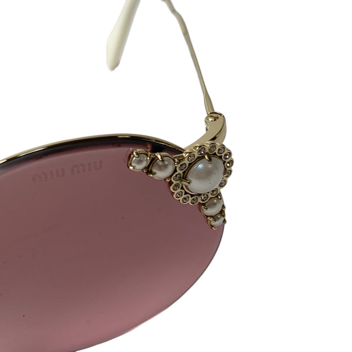 ミュウミュウ MIU MIU マニエール サングラス SMU52T 度なし レディース