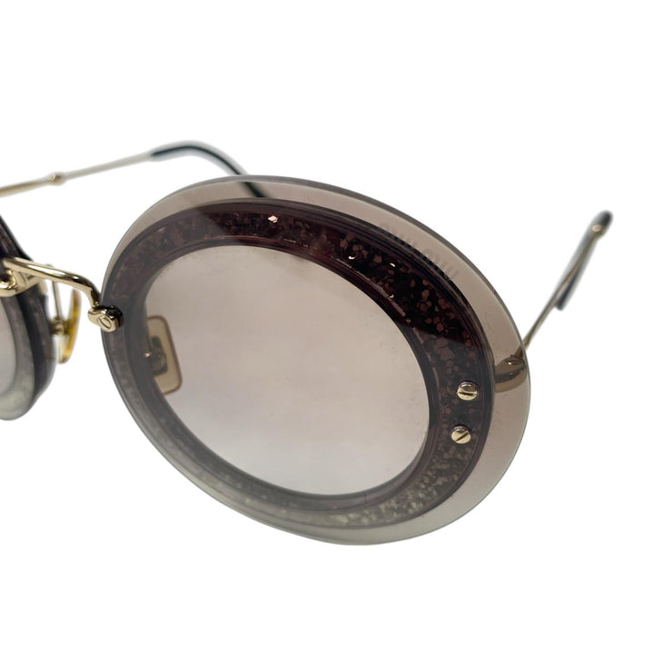 ミュウミュウ MIU MIU サングラス 度なしSMU10R レディース