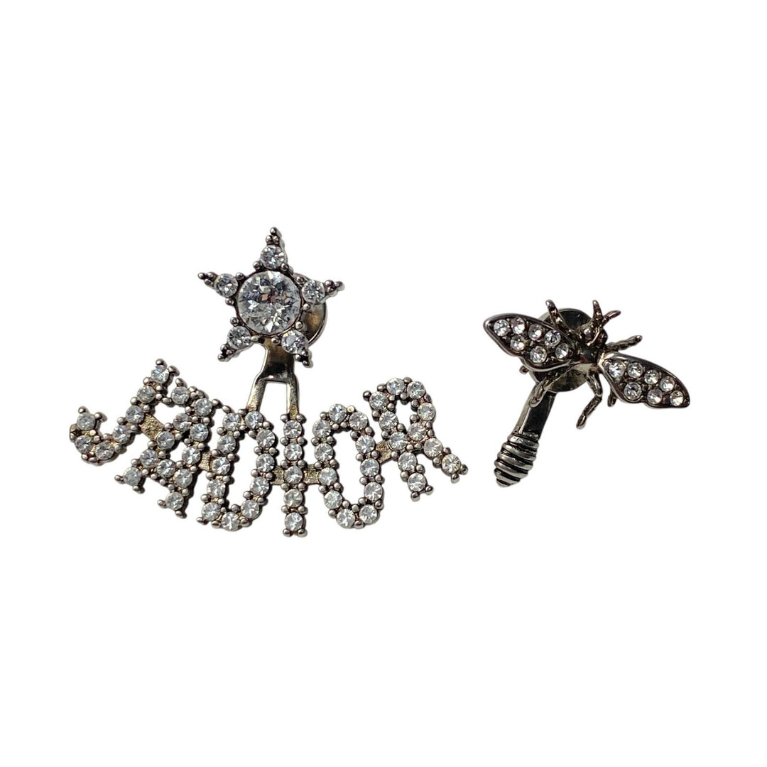 ディオール DIOR J'ADIOR ピアス スター Bee 蜂 ストーン レディース