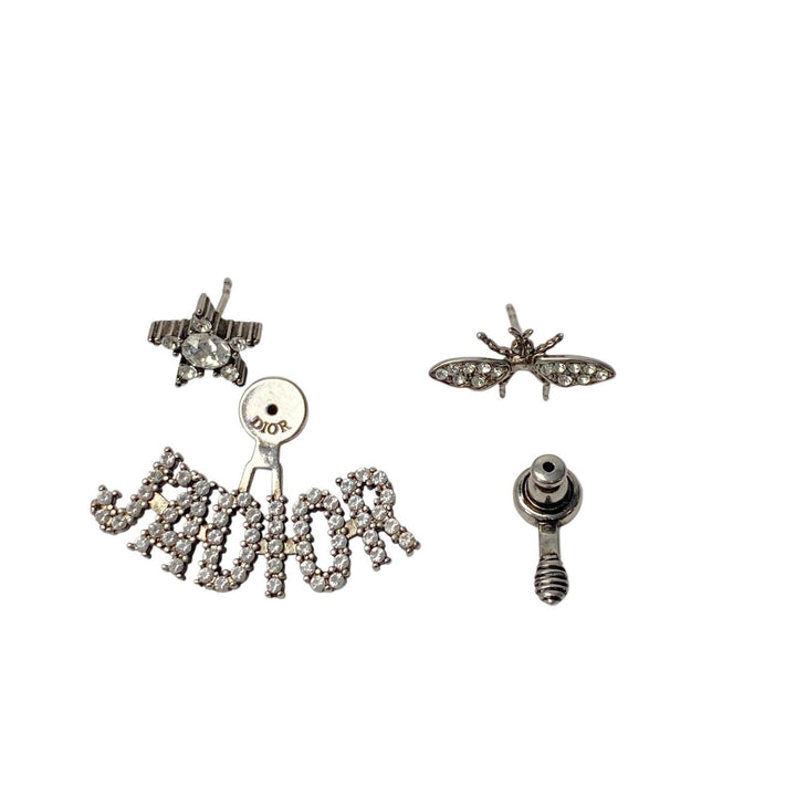 ディオール DIOR J'ADIOR ピアス スター Bee 蜂 ストーン レディース