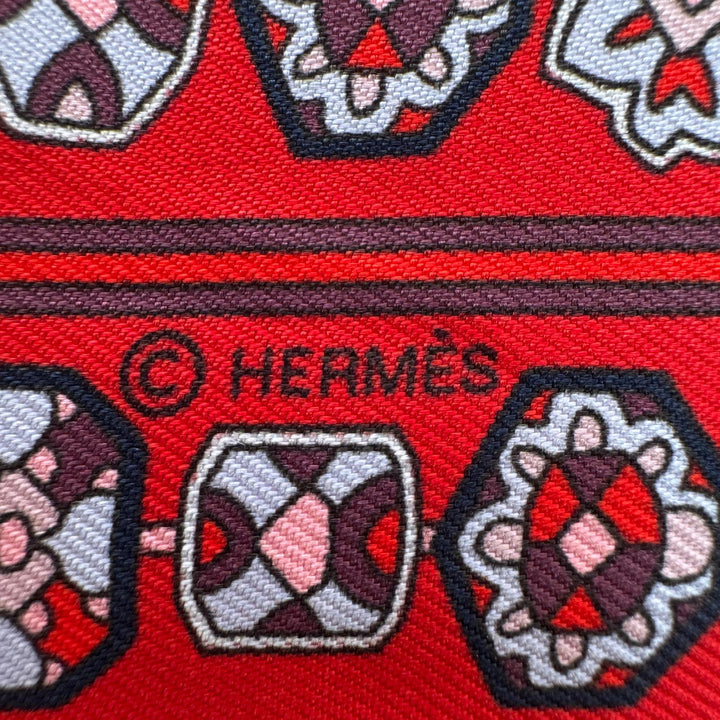 エルメス HERMES ツイリー Tapis Persans ペルシャ絨毯 シルク レディース