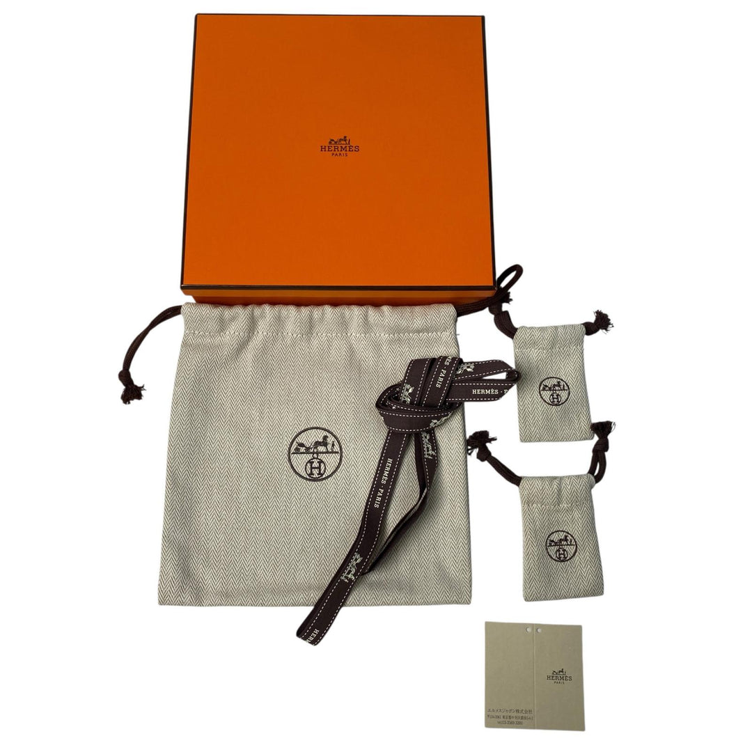 エルメス HERMES ケリーベルト B刻印 ゴールド金具 エトゥープ レディース