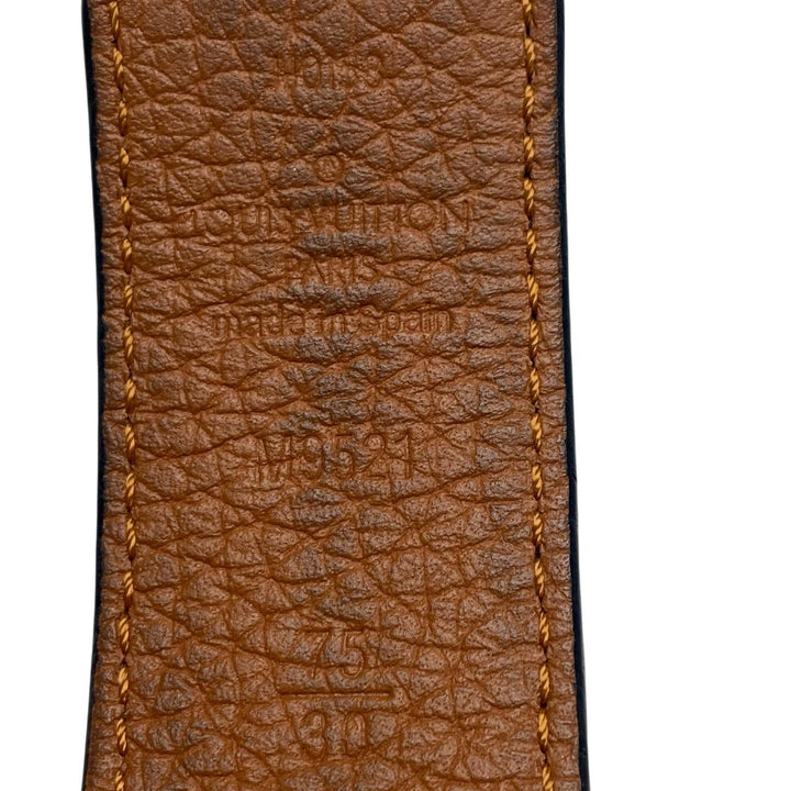 ルイヴィトン LOUIS VUITTON サンチュール ベルト M9521 #75 メンズ