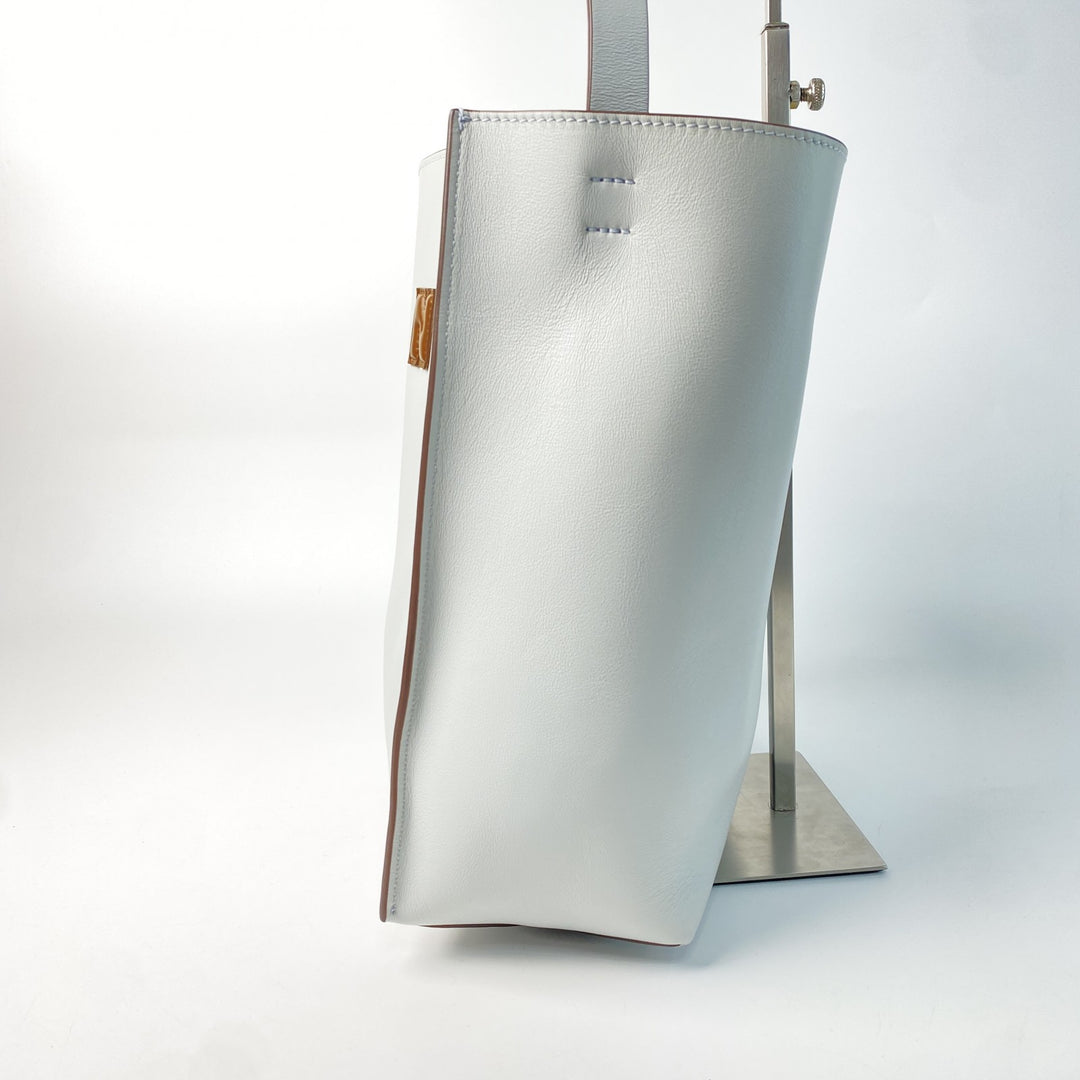 現行モデル 定価27万 マルニ MARNI レディース ミュゼオ ホーボー ショルダーバッグ トートバッグ レザー 肩がけ