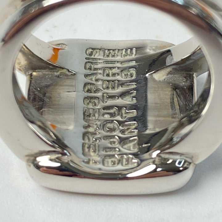 美品 エルメス HERMES セリエ コロゾ シェル リング 日本サイズ 11号 レディース