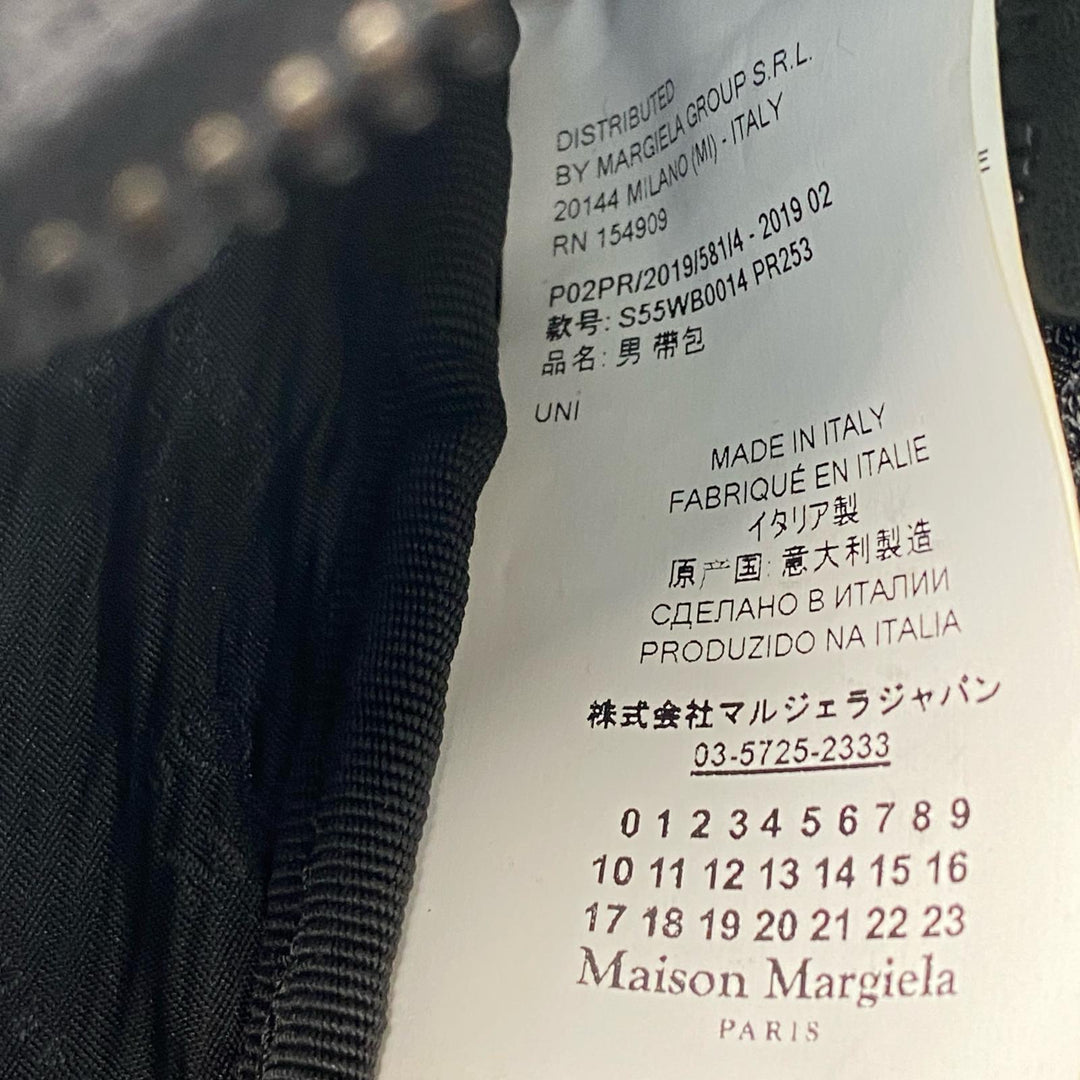 メゾンマルジェラ MaisonMargiela ボディバッグ キャンバス 斜めがけ クロスボディ メンズ
