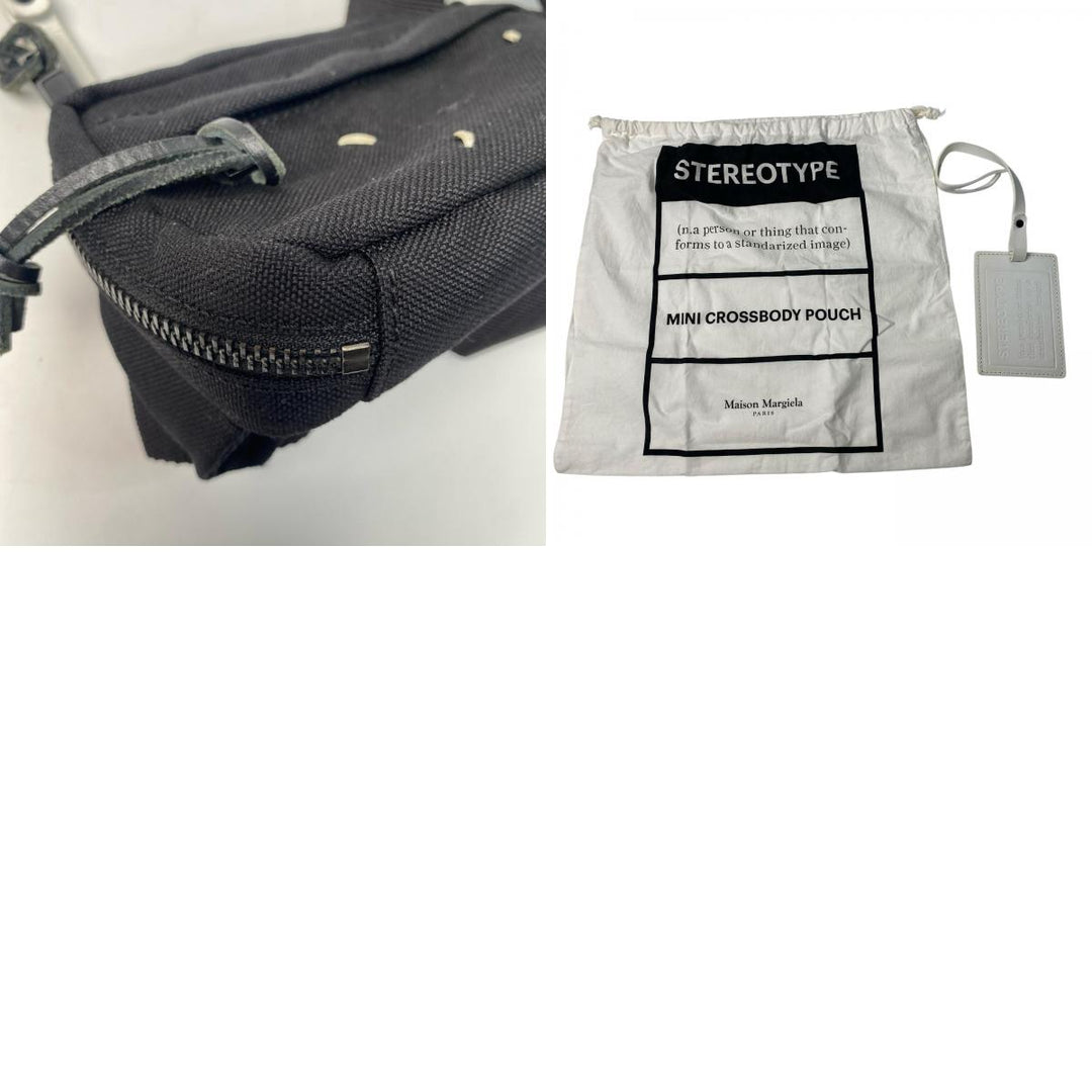 メゾンマルジェラ MaisonMargiela ボディバッグ キャンバス 斜めがけ クロスボディ メンズ