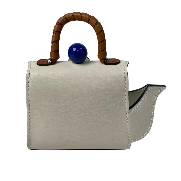 未使用 デルヴォー DELVAUX レ・ミニアチュール レザー バッグチャーム レディース
