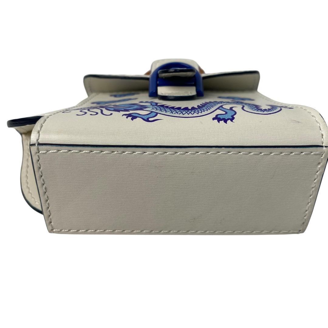 未使用 デルヴォー DELVAUX レ・ミニアチュール レザー バッグチャーム レディース