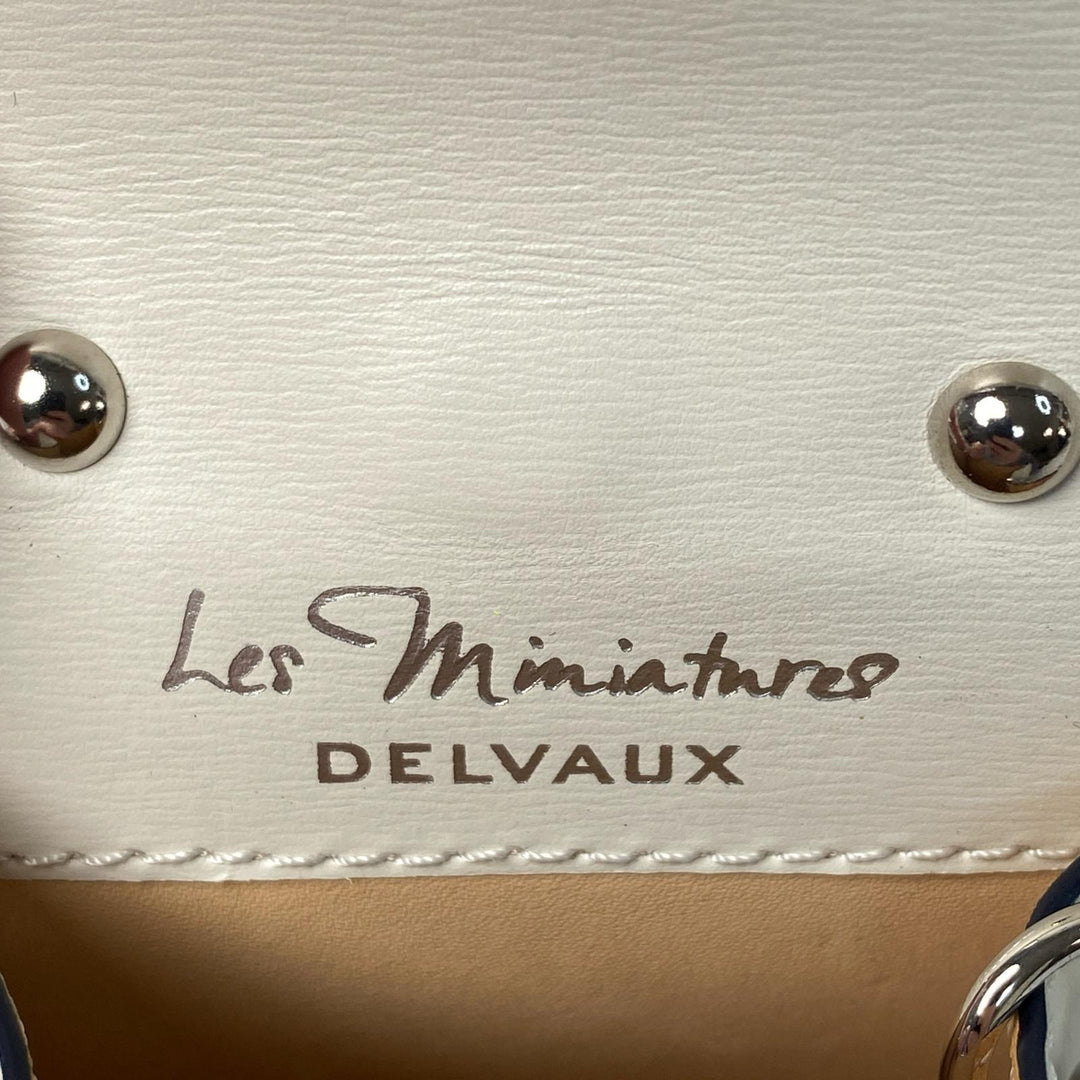 未使用 デルヴォー DELVAUX レ・ミニアチュール レザー バッグチャーム レディース