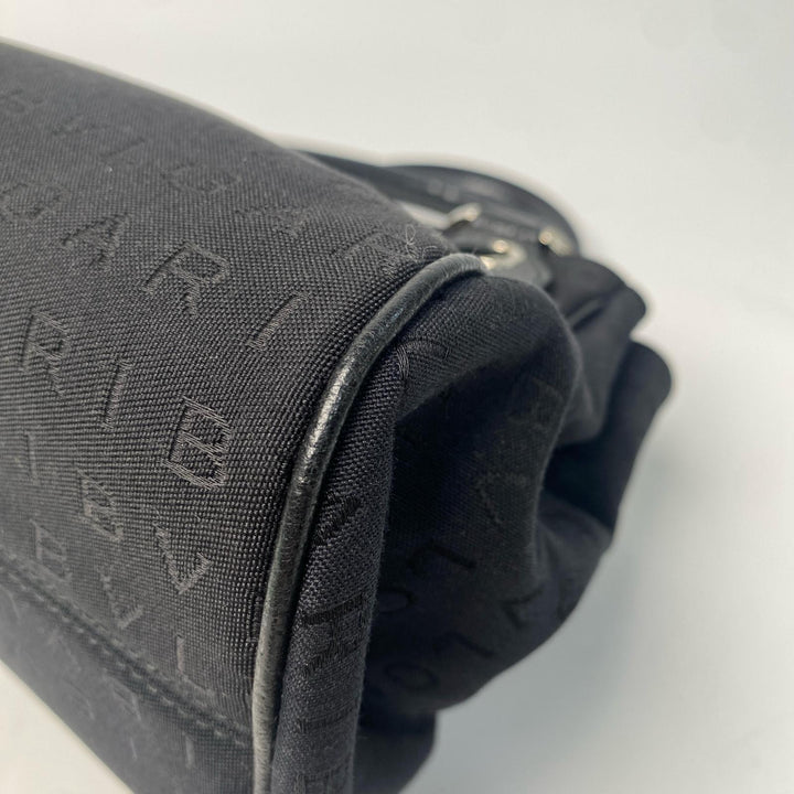 美品 ブルガリ BVLGARI ロゴマニア ハンドバッグ レディース